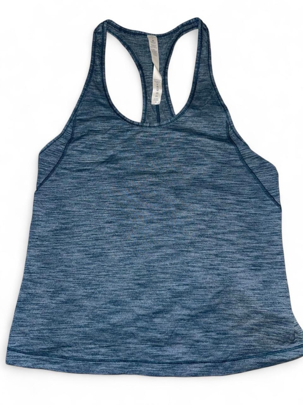 Lululemon Heathered Blue Racerback Tank Top